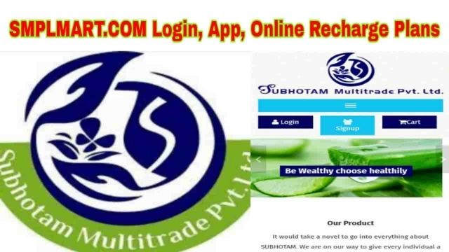 Www.smplmart.com. Subhotam Multitrade's App Advertises a Recharge Plan