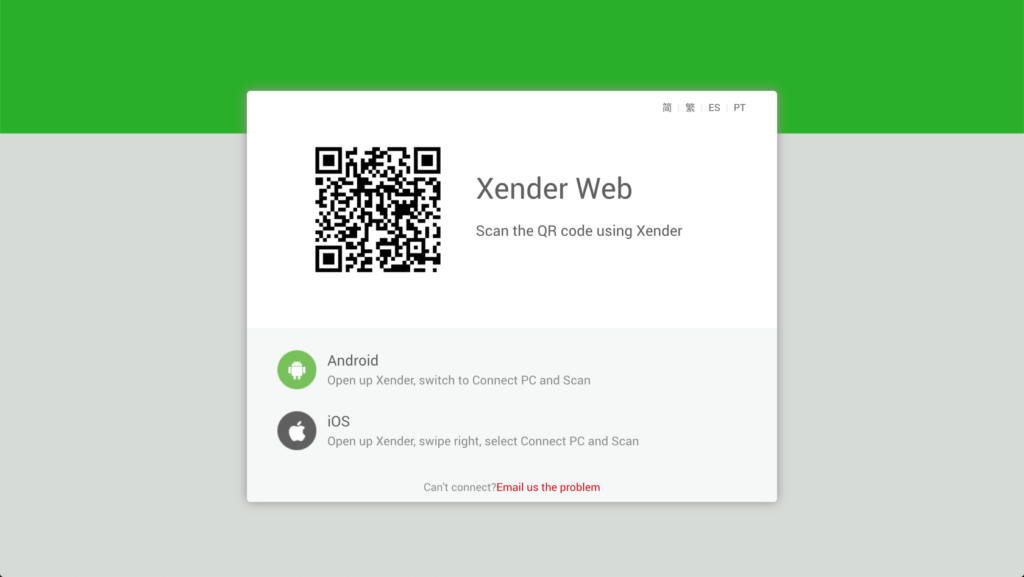 Xender how to connect
