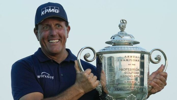phill mickelson withdraws form PGA