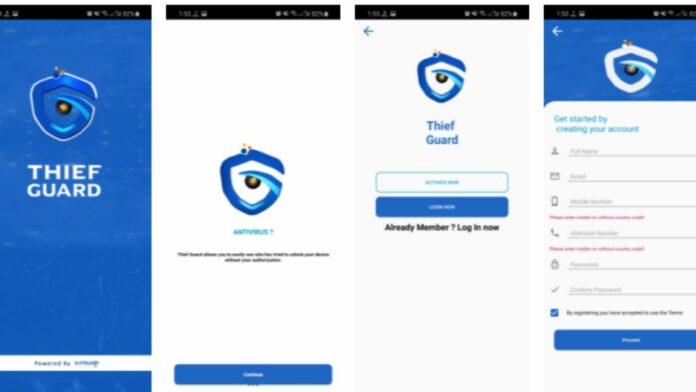 Download Thief Guard Mobile App,android Apk for Bangladesh