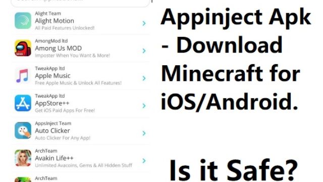 Is Appsinject.net Safe to Use? Download Minecraft [2022] for Iphone/android From Appsinject.net