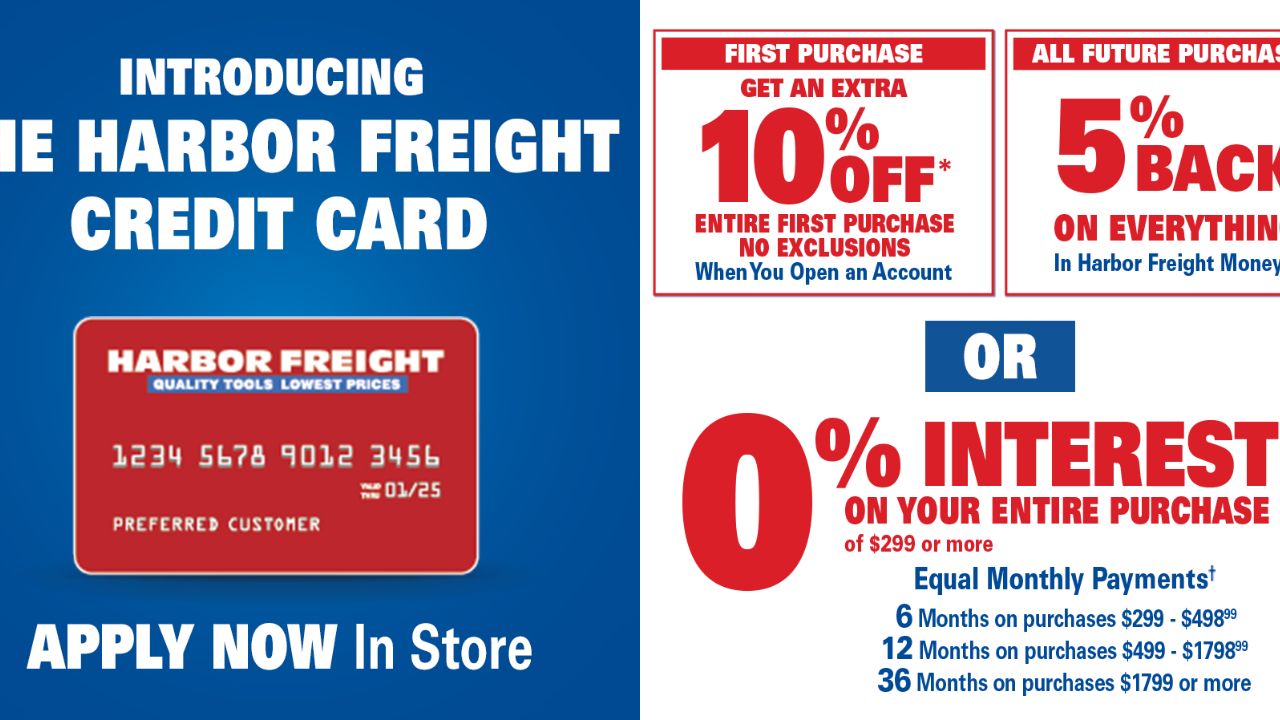 Login to Your Harbor Freight Credit Card Account and Pay Your Bill 2022
