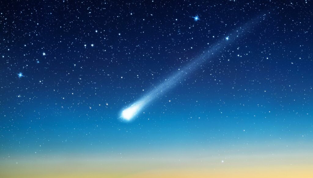 chance to see a meteor strom