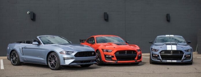 the ford Mustang announcement 2022