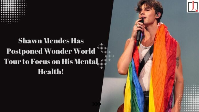 Shawn Mendes Has Postponed Wonder World Tour to Focus on His Mental Health!