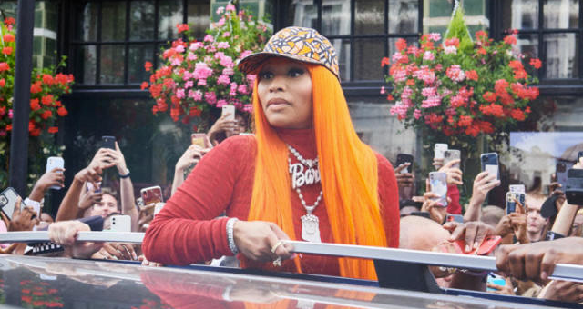 Nicki Minaj Attempted to Meet Her Fans in London, but They Mobbed Her Car