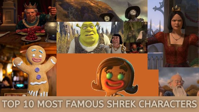 Top 10 Most Famous Shrek Characters