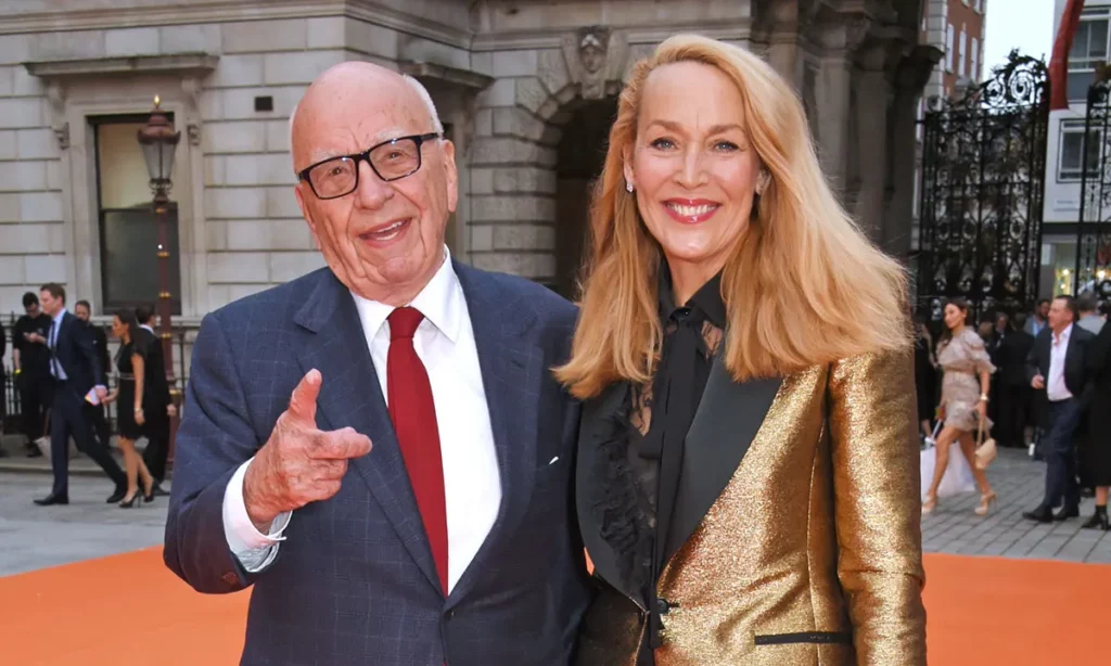 Jerry Hall Has Filed for Divorce from Rupert Murdoch and Is Requesting Spousal Support from Billionaire Rupert Murdoch!