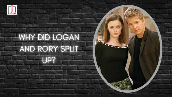 why did rory and logan break up