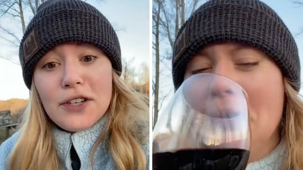 Jenny Parrish, Who Is She? Tik Tok Is Taken Over by A Woman's Wine Glass Reflection Blunder!