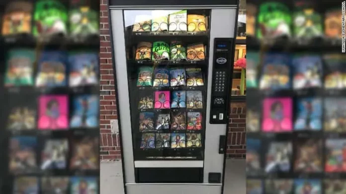 A Book Vending Machine at A Nj School Rewards Good Deeds