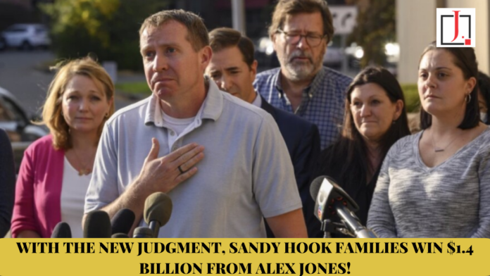 With the New Judgment, Sandy Hook Families Win $1.4 Billion from Alex Jones!