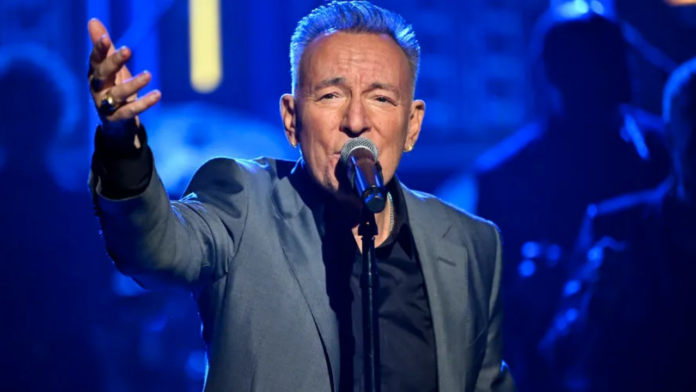 Bruce Springsteen Performing 