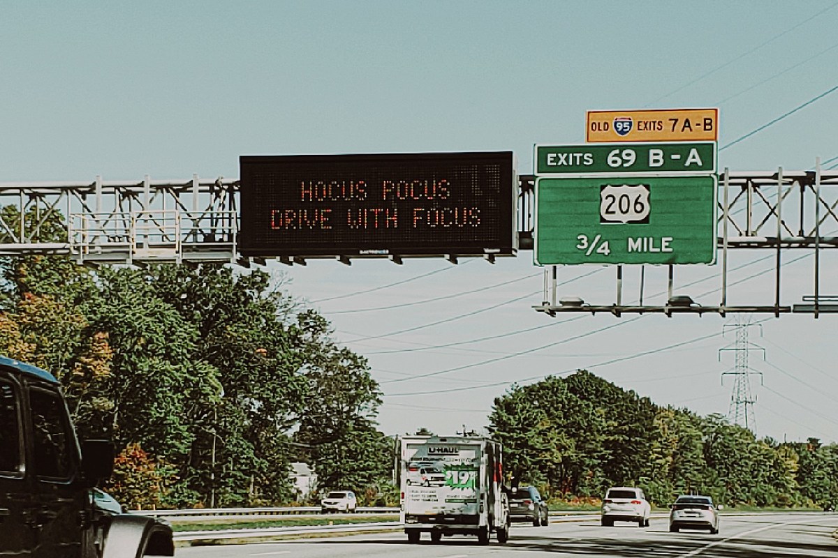 A New Jersey Senator Confronts The Federal Government Over Punny Road Signs!