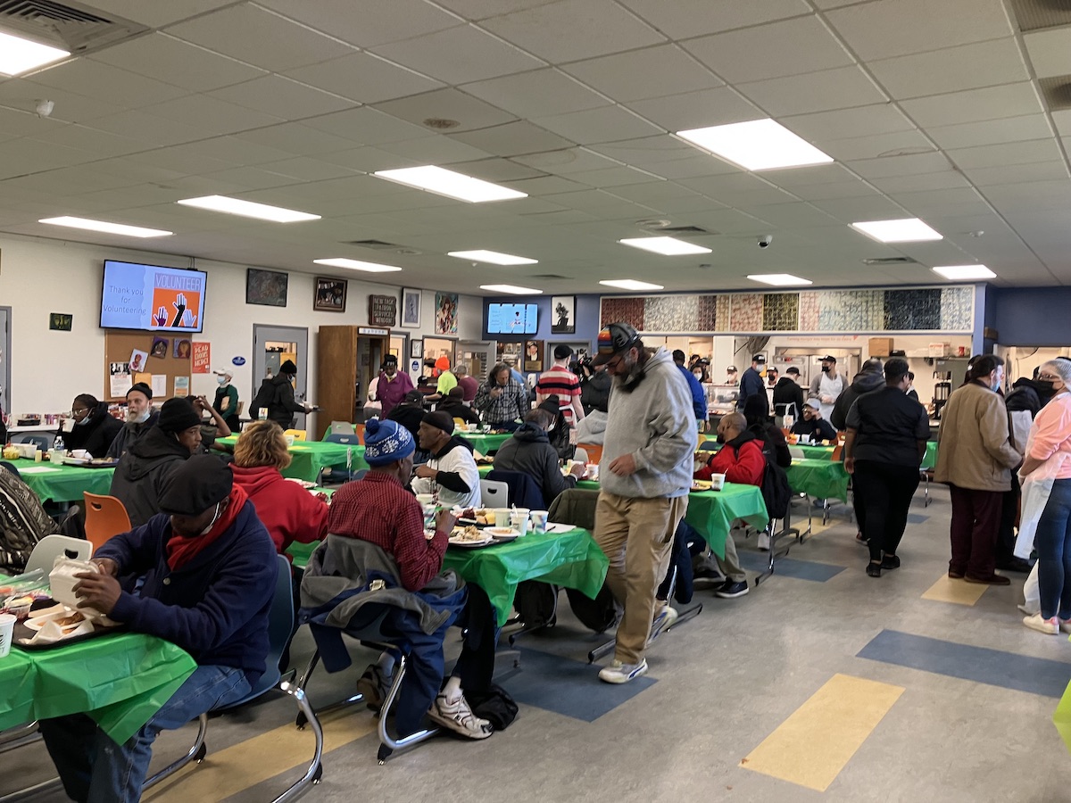 Trenton Community Soup Kitchen distributes Thanksgiving Dinners As Many Suffer With Hunger