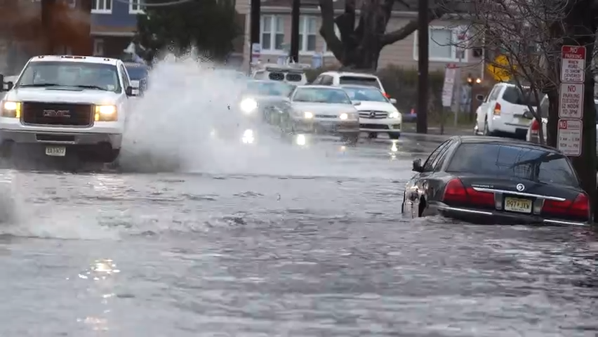 Massive flooding in N.J. reaches heights not seen since Superstorm Sandy. And now a deep freeze has hit.