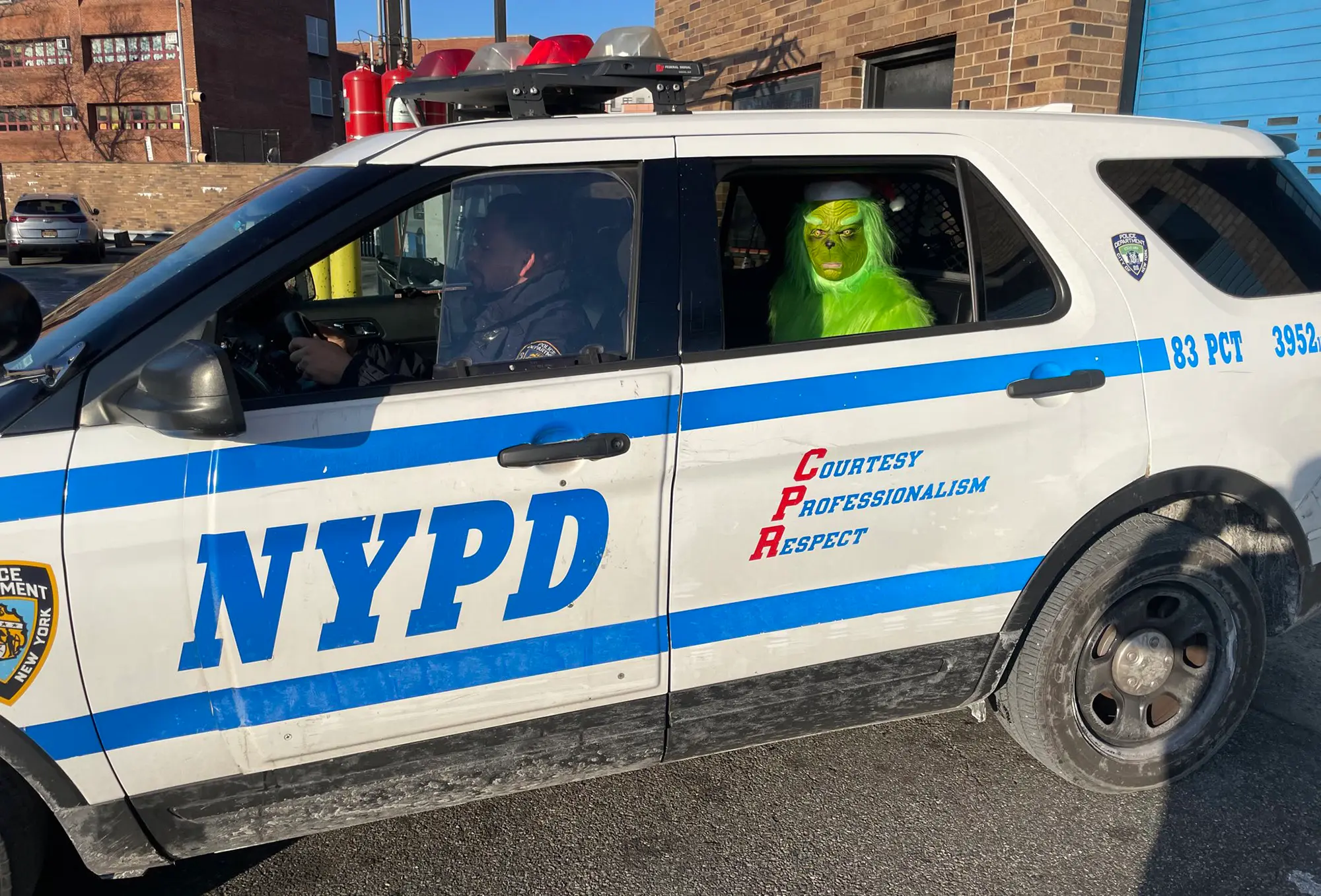 NYPD arrests the Grinch, stops him from ‘stealing Christmas joy’ 