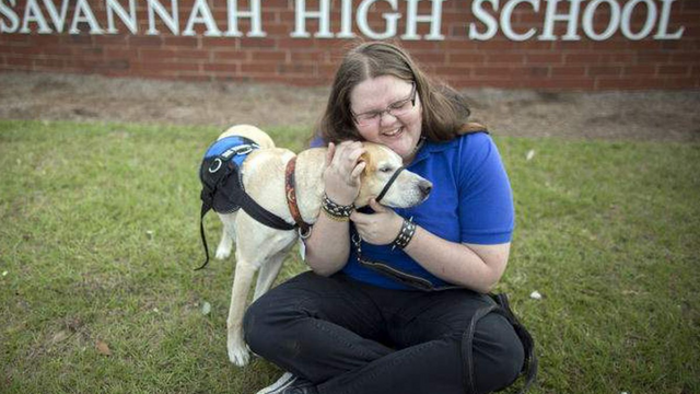 PTSD Student in New Jersey Wants to Bring His Assistance Dog to School.