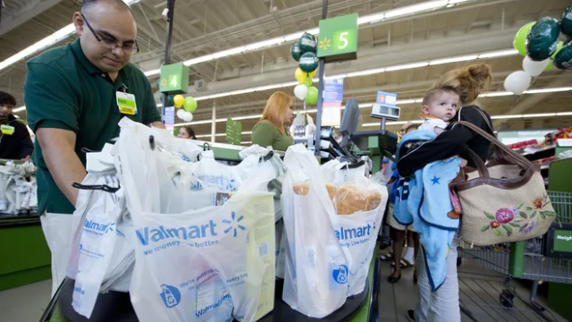 As of This Wednesday, Walmart Stores in the State of New York Will No Longer Offer Plastic Bag Options to Customers.
