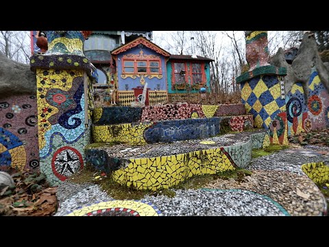The Home of New Jersey's Most Eccentric Has Been Transformed Into an Eclectic Art Sculpture.