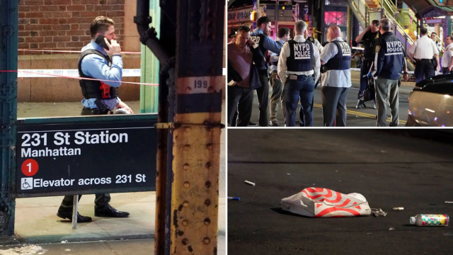 New York City Police Shoot Man With Gun on Catwalk Near Subway Tracks